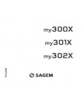 Инструкция SAGEM my300X