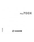 Инструкция SAGEM my700X