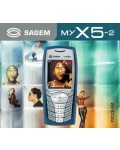 Инструкция SAGEM myX5-2