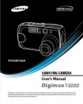 Инструкция Samsung Digimax V4000