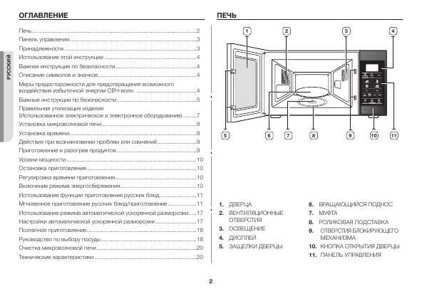 Инструкция Samsung ME-73MR