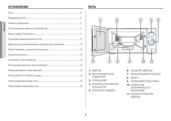 Инструкция Samsung MW-61FR