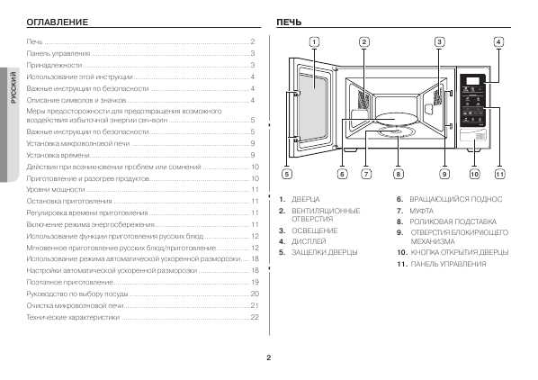 Инструкция Samsung MW-732KR