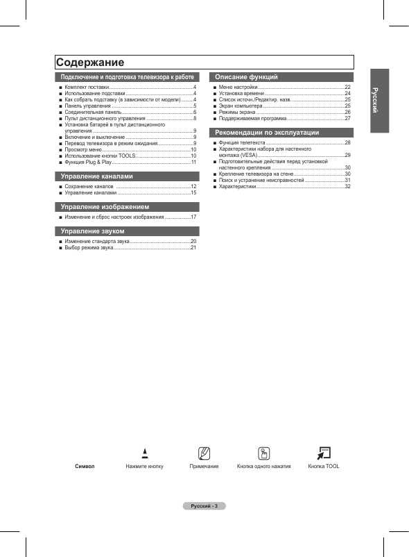 Инструкция Samsung PS-50B430P