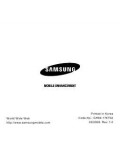 Инструкция Samsung WEP-700