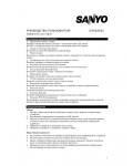Инструкция Sanyo ICR-B22