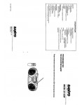 Инструкция Sanyo MCD-Z120F