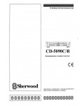 Инструкция Sherwood CD-5090C/R