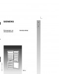 Инструкция Siemens KI-38SA50