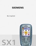 Инструкция Siemens SX-1