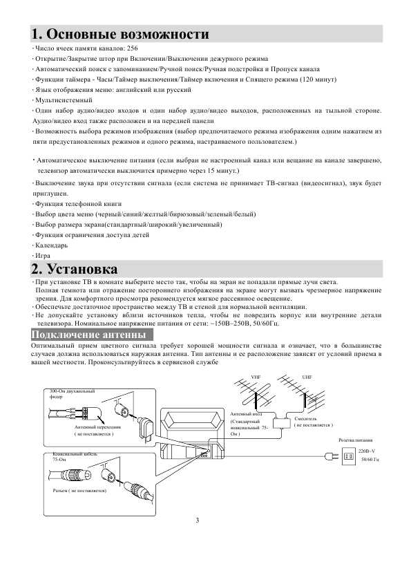 Инструкция Sitronics STV-2103N