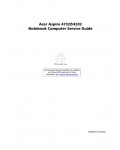 Сервисная инструкция Acer Aspire 4332, 4732Z
