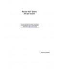 Сервисная инструкция Acer Aspire 4937