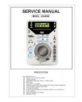 Сервисная инструкция Acoustic-Control CDJ-830S