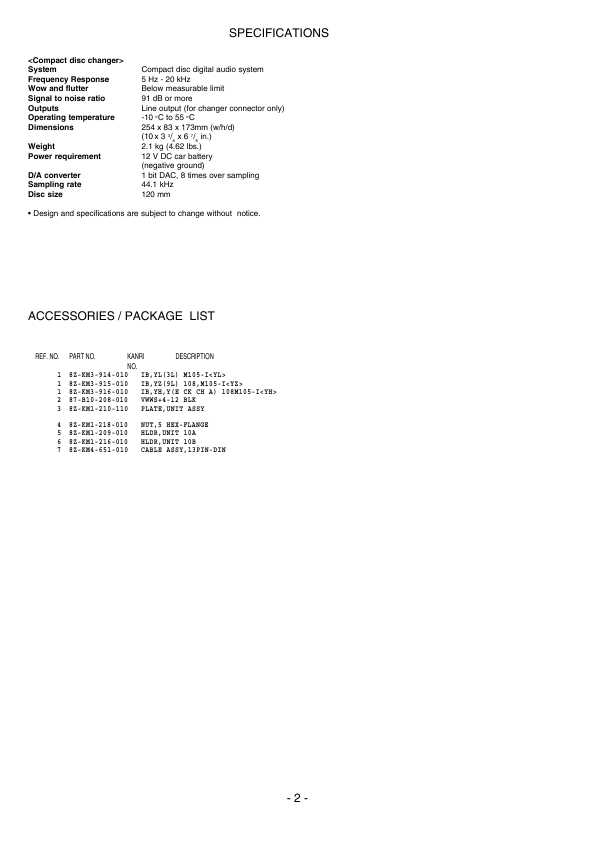 Сервисная инструкция Aiwa ADC-EX108, ADC-M105