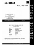 Сервисная инструкция AIWA ADC-FM100