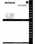 Сервисная инструкция Aiwa AV-DV500