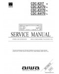 Сервисная инструкция AIWA CDC-X217, X2170, X3170, X4170