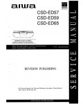 Сервисная инструкция Aiwa CSD-ED57, CSD-ED59, CSD-ED65