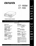 Сервисная инструкция AIWA CT-R35, R55M