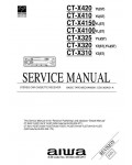Сервисная инструкция Aiwa CT-X410, CT-X420