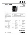 Сервисная инструкция Aiwa CX-JD5