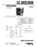 Сервисная инструкция Aiwa CX-JN30