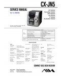 Сервисная инструкция Aiwa CX-JN5
