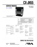 Сервисная инструкция Aiwa CX-JN55