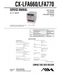 Сервисная инструкция Aiwa CX-LFA660
