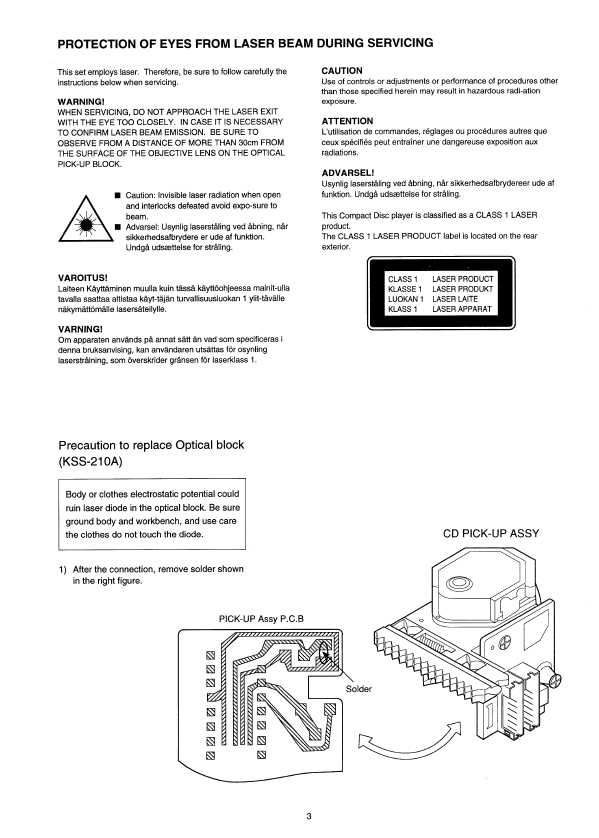 Сервисная инструкция Aiwa CX-N2200CX, CX-N999MK2