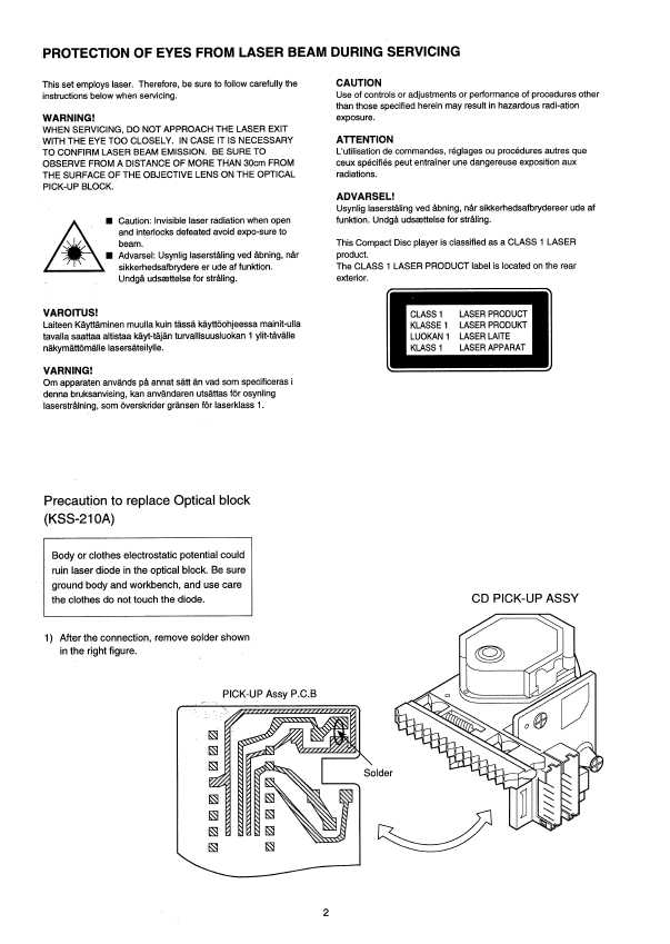 Сервисная инструкция Aiwa CX-N999MK2, SX-N999MK2