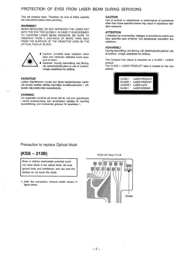 Сервисная инструкция Aiwa CX-NS32