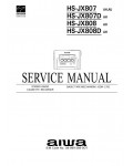 Сервисная инструкция Aiwa HS-JX807, HS-JX808