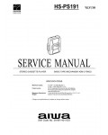 Сервисная инструкция Aiwa HS-PS191