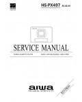 Сервисная инструкция Aiwa HS-PX497