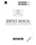Сервисная инструкция Aiwa HS-RX692, HS-RX695