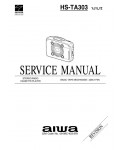 Сервисная инструкция Aiwa HS-TA303