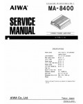Сервисная инструкция AIWA MA-8400