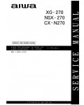 Сервисная инструкция Aiwa NSX-270