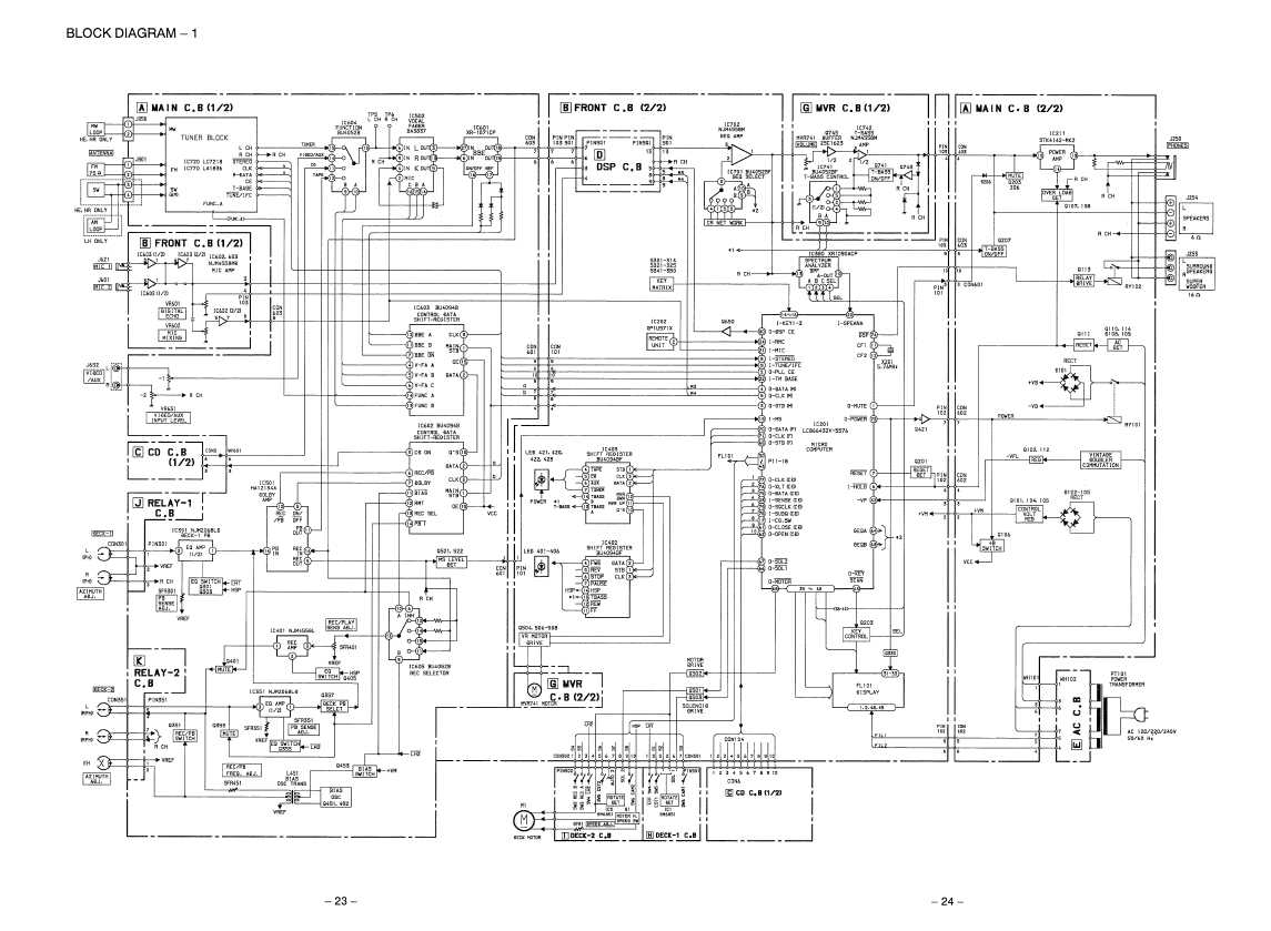 Aiwa nsx v25 схема