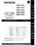 Сервисная инструкция Aiwa NSX-A50, NSX-A51, NSX-A54, NSX-S50, NSX-S52