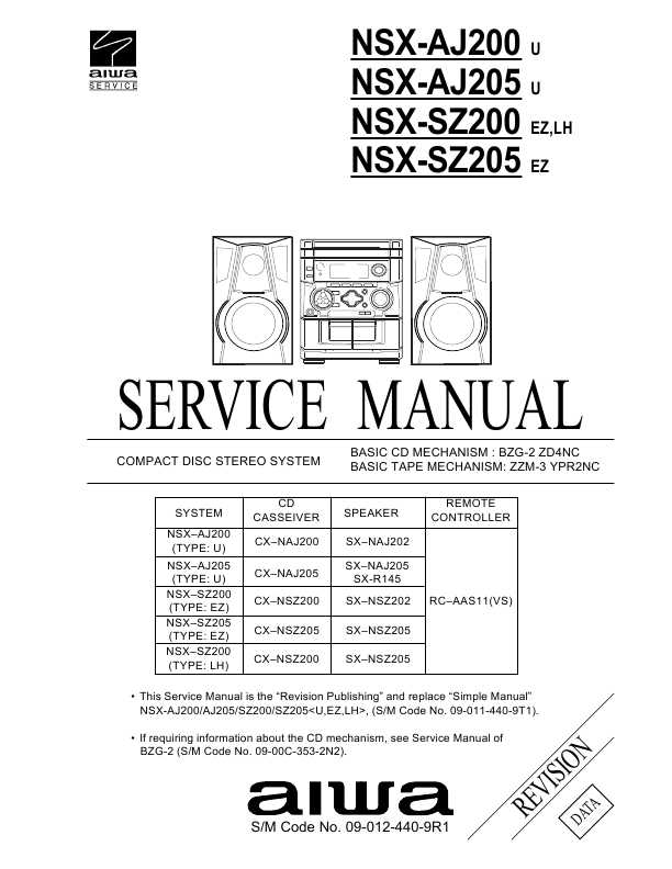 Aiwa nsx 999 схема