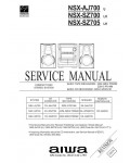 Сервисная инструкция Aiwa NSX-AJ700, NSX-SZ700, NSX-SZ705