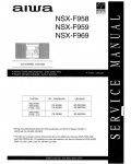 Сервисная инструкция AIWA NSX-F958, NSX-F959, NSX-F969