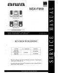 Сервисная инструкция Aiwa NSX-F959