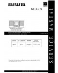 Сервисная инструкция Aiwa NSX-F9, CX-NF9