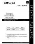 Сервисная инструкция Aiwa NSX-K950