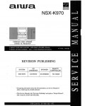 Сервисная инструкция AIWA NSX-K970