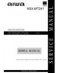 Сервисная инструкция Aiwa NSX-MT241